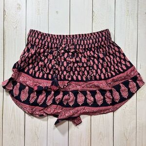 RAGA | Boho Festival Vintage Style Avah Floral Print Shorts | XS